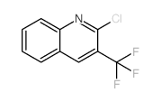 2-氯-3-(三氟甲基)喹啉结构式
