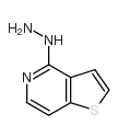 4-HYDRAZINOTHIENO[3,2-C]PYRIDINE Structure