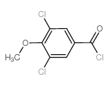 3,5-DICHLORO-4-METHOXY-BENZOYL CHLORIDE Structure