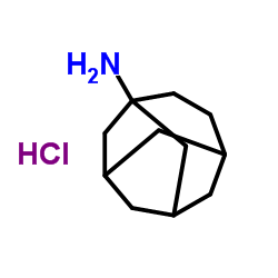 Tricyclo[4.3.1.13,8]undecan-3-amine hydrochloride (1:1)结构式