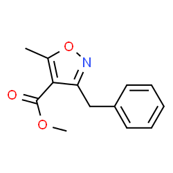 4-Isoxazolecarboxylicacid,5-methyl-3-(phenylmethyl)-,methylester(9CI) picture