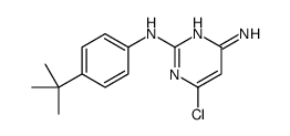 N-(4-TERT-BUTYL-PHENYL)-6-CHLORO-PYRIMIDINE-2,4-DIAMINE structure