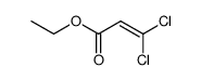 3,3-dichloro-acrylic acid ethyl ester Structure
