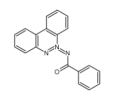 benzo[c]cinnolinium-(N-benzoylimide)结构式