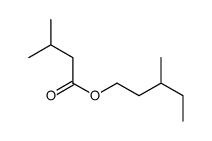 3-methylpentyl 3-methylbutanoate结构式