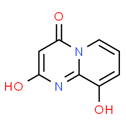 2,9-dihydroxypyrido[1,2-a]pyrimidin-4-one结构式