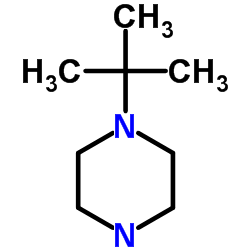 1-Tertbutyl piperazine Structure