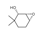 6,6-dimethyl-trans-2,3-epoxycyclohexanol Structure