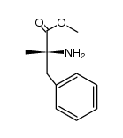 α-methyl phenylalanine methyl ester结构式