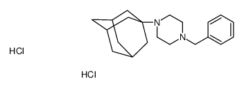 1-(1-adamantyl)-4-benzylpiperazine,dihydrochloride结构式