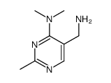 5-(aminomethyl)-N,N,2-trimethylpyrimidin-4-amine Structure