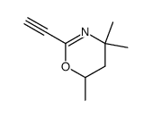 2-ethynyl-4,4,6-trimethyl-5,6-dihydro-4H-[1,3]oxazine结构式