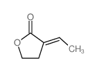 2(3H)-Furanone, 3-ethylidenedihydro-, (3E)- Structure