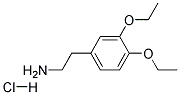 2-(3,4-diethoxy-phenyl)-ethylaminehydrochloride Structure