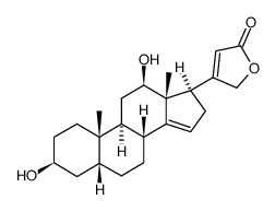 14-anhydrodigoxigenin Structure