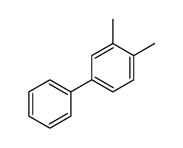 1,2-dimethyl-4-phenylbenzene Structure