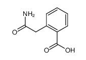 2-carbamoylmethyl-benzoic acid结构式