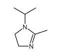 1-isopropyl-2-methyl-4,5-dihydro-1H-imidazole结构式