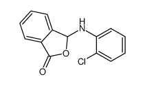 3-(2-chloroanilino)-3H-2-benzofuran-1-one Structure