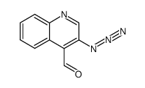 3-azido-quinoline-4-carbaldehyde结构式