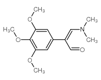 3-(DIMETHYLAMINO)-2-(3,4,5-TRIMETHOXYPHENYL)ACROLEIN结构式