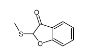 2-methylsulfanyl-1-benzofuran-3-one结构式