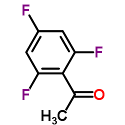 2,4,6-三氟苯乙酮结构式