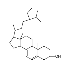 stigmasta-5,7-dien-3-beta-ol, not irradiated结构式