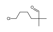 6-chloro-2,2-dimethylhexanal Structure