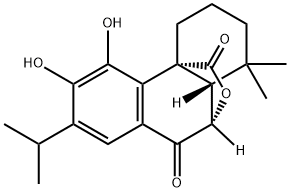 6β,20-Epoxy-11,12-dihydroxyabieta-8,11,13-triene-7,20-dione picture