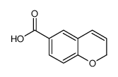 2H-1-苯并吡喃-6-羧酸结构式