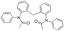 N,N'-[Methylenedi(2,1-phenylene)]bis(N-phenylacetamide) Structure