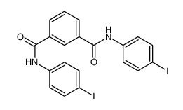 1-N,3-N-bis(4-iodophenyl)benzene-1,3-dicarboxamide Structure