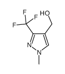 (1-Methyl-3-(trifluoromethyl)-1H-pyrazol-4-yl)methanol structure