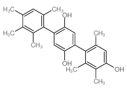 [1,1':4',1''-Terphenyl]-2',4,5'-triol,2,2'',3,3'',4'',6,6''-heptamethyl- (9CI) Structure