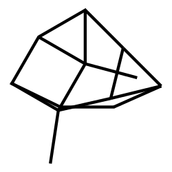 1,2,3-Metheno-1H-cycloprop[cd]indene,octahydro-2,2a-dimethyl-(9CI)结构式