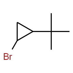 1-Bromo-2-tert-butylcyclopropane structure