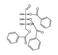 (2R,3R,4R)-2-hydroxy-5-oxopentane-1,3,4-triyl tribenzoate Structure