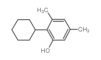 2-cyclohexyl-3,5-dimethylphenol Structure