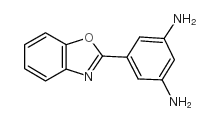 5-BENZOOXAZOL-2-YL-BENZENE-1,3-DIAMINE结构式