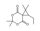 5,7-Dioxaspiro[2.5]octane-4,8-dione,2-ethyl-1,1,6,6-tetramethyl-(9CI) Structure