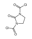 2-oxoimidazolidine-1,3-dicarbonyl chloride结构式