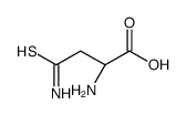 (2S)-2,4-diamino-4-sulfanylidenebutanoic acid结构式