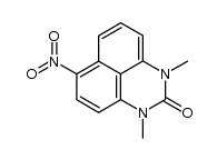 1,3-dimethyl-6-nitroperimidin-2(1H)-one结构式