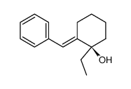 Cyclohexanol,1-ethyl-2-(phenylmethylene)-,(2E)-(+)-(9CI) structure