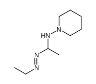 1-Ethyl-3-methyl-5,5-(pentane-1,5-diyl)-3,4-dihydroformazan Structure