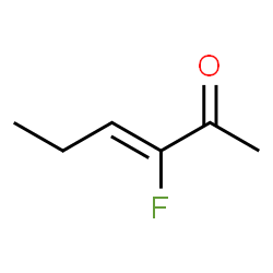 3-Hexen-2-one, 3-fluoro- (9CI) structure