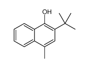 2-tert-butyl-4-methylnaphthalen-1-ol Structure
