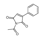 1-acetyl-3-phenylpyrrole-2,5-dione结构式