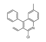 2-chloro-3-ethenyl-6-methyl-4-phenylquinoline Structure